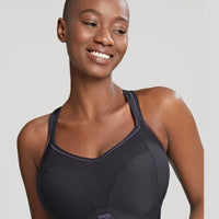 Panache Sport Wire-free Sports Bra- Black