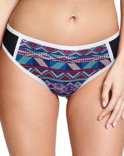 Panache Swim Ayanna Classic Pant - Blue Multi Swim