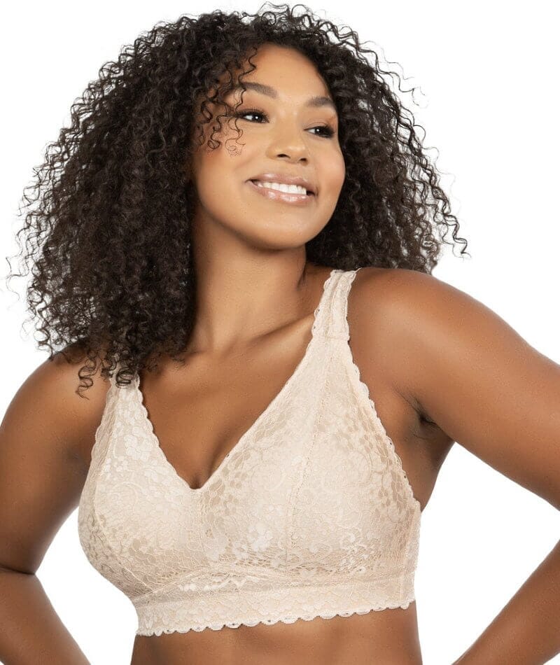Parfait Maya Plunge Underwire Bra - Unlined, Supportive With Side Boning & Adjustable Straps