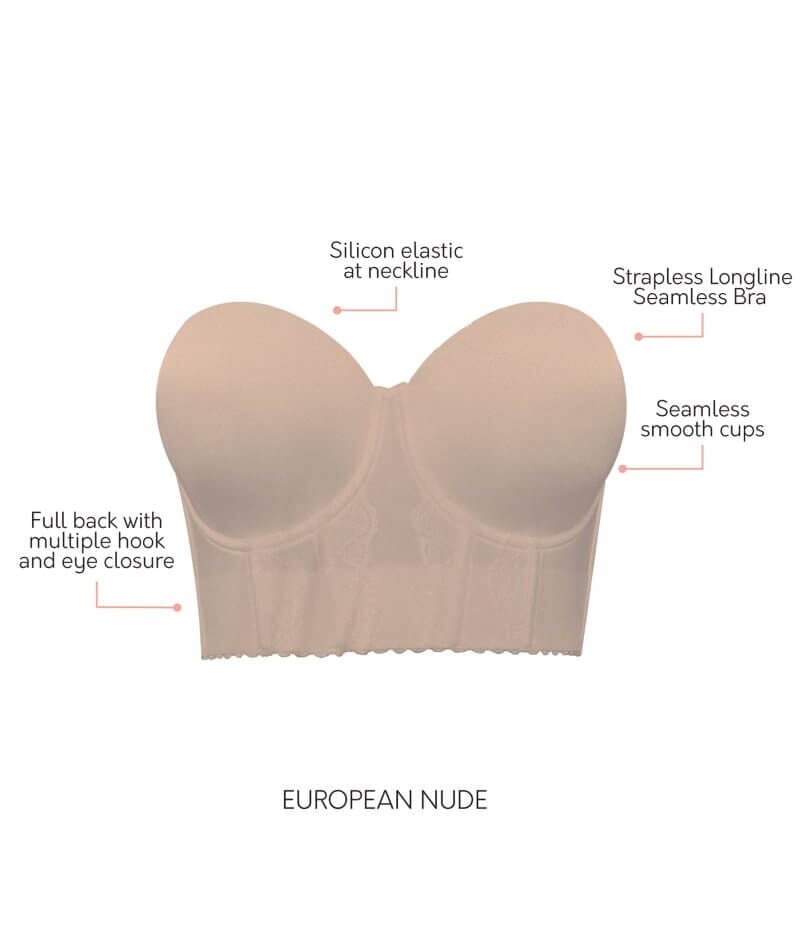 Buy Black/Nude Seamfree Bandeau Bras 2 Pack from Next USA