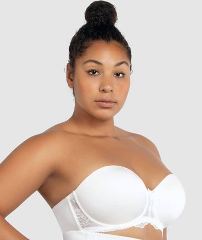 Parfait Elissa Underwired Strapless Bra - Pearl White Bras