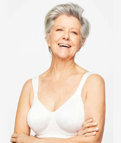 Playtex 18 Hour Ultimate Lift & Support Wire-Free Bra - White Bras