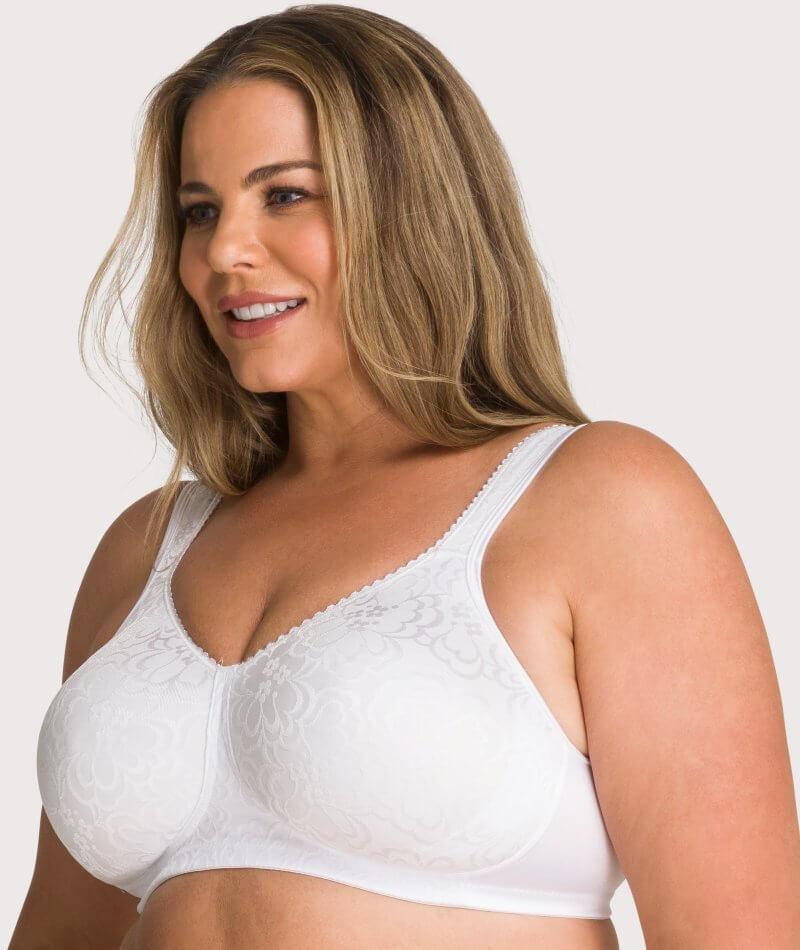 Playtex 18 Hour Ultimate Lift & Support Wire-Free Bra - White Bras 