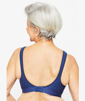 Playtex Comfort Revolution Dot Wire Free Bra - In The Navy Bras S In The Navy 