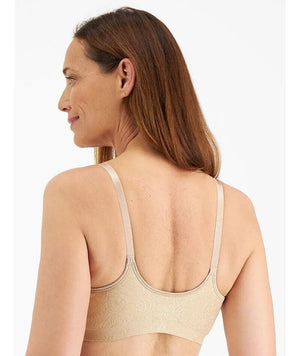 Playtex Front Closure Wire-free Bra - Nude Bras 