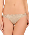 Pleasure State My Fit Lace Thong Brief - Frappe Knickers