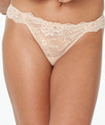 Pleasure State My Fit Lace Thong Brief - Frappe Swatch Image