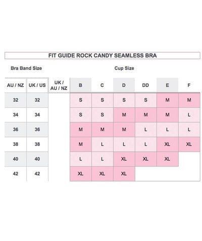 Rock Candy Luxury Seamless Nursing Bra - Black Bras