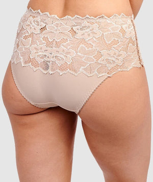 Sans Complexe Arum Mid-Rise Lace Brief - Skin Knickers 