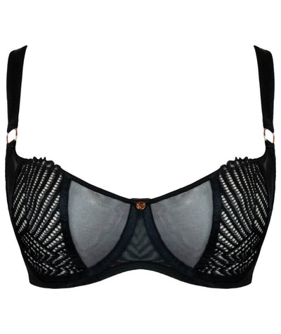 Scantilly Authority Balcony Bra - Black Bras
