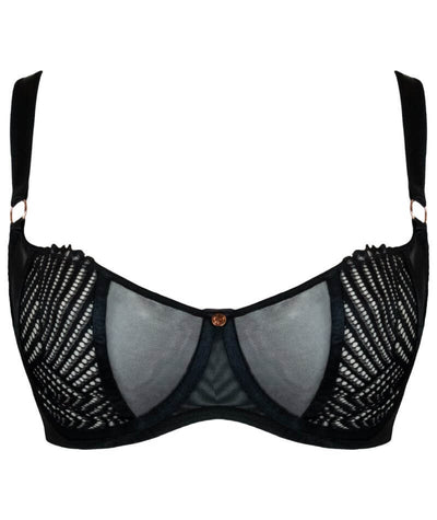 Scantilly Authority Balcony Bra - Black Bras