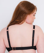 Scantilly Embrace Deep Plunge Bra - Black Bras 