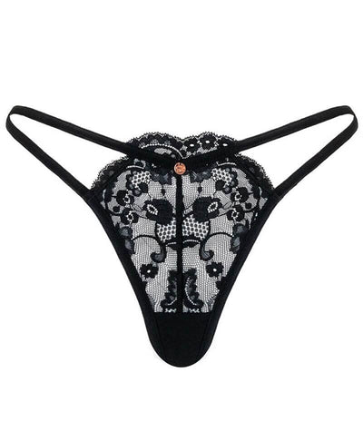 Scantilly Embrace Thong - Black Knickers