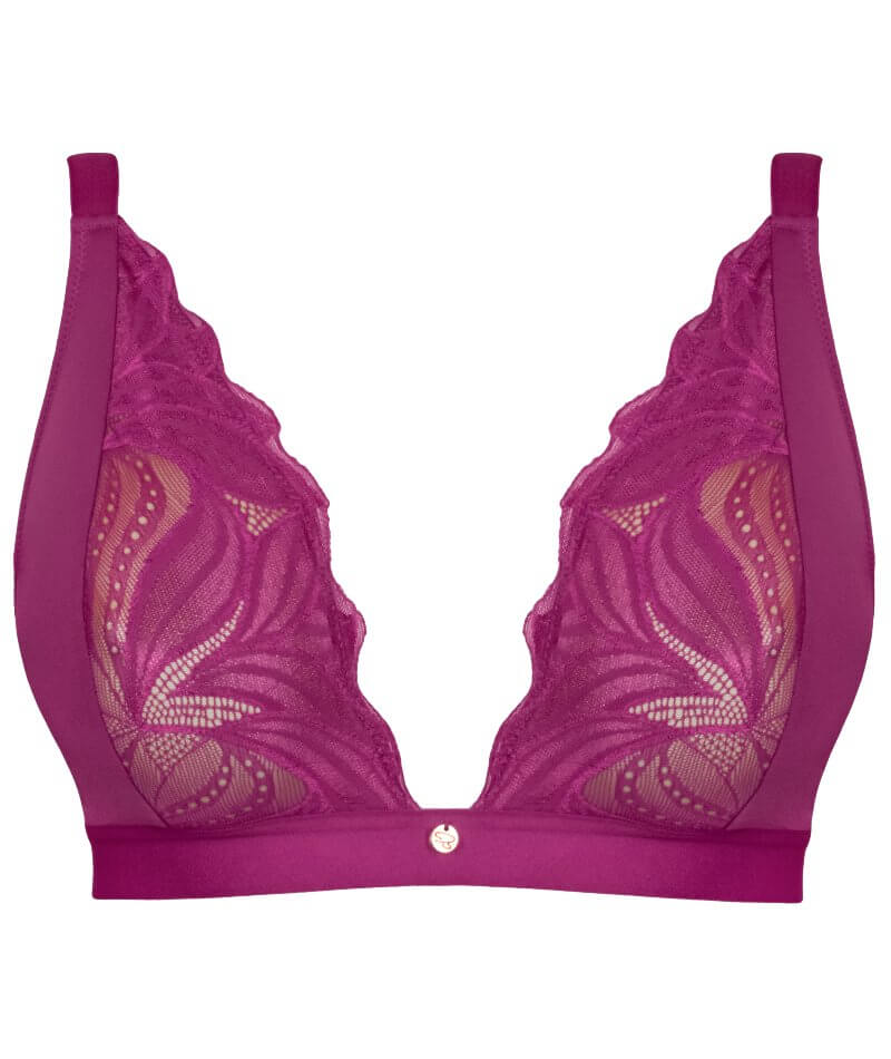 Scantilly Indulgence Bralette - Orchid/Latte Bras 