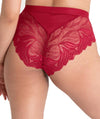 Scantilly Indulgence High Waist Brief - Red Knickers