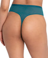 Scantilly Sex Education High Waist Thong - Teal Knickers