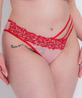 Scantilly Tantric Brazilian Brief - Pink/Red Swatch Image