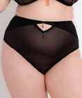 Scantilly Unchained High Waist Brief - Black Swatch Image