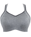 Sculptresse Non Padded Underwired Sports Bra - Charcoal Marle Bras