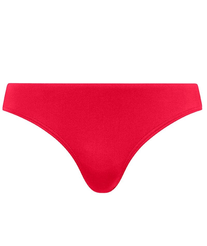Sea Level Eco Essentials Hipster Bikini Brief Red Curvy