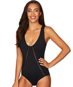 thumbnailSea Level Essentials V Style B-DD Cup Maillot One Piece Swimsuit - Black Swim 