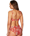 Sea Level Namaste Twist Band Mid Bikini Brief - Tuscan Sun Swim