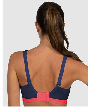 thumbnailShock Absorber Active D+ Classic Support Sports Bra - Navy/Red Bras 