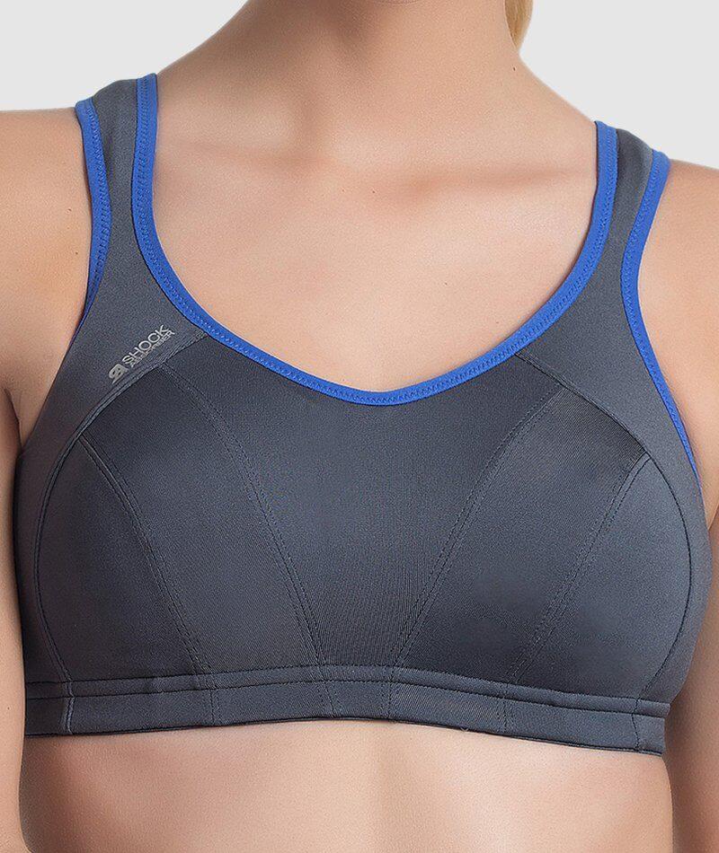 Shock Absorber Active Multisport Support Bra - Dark Grey Bras 