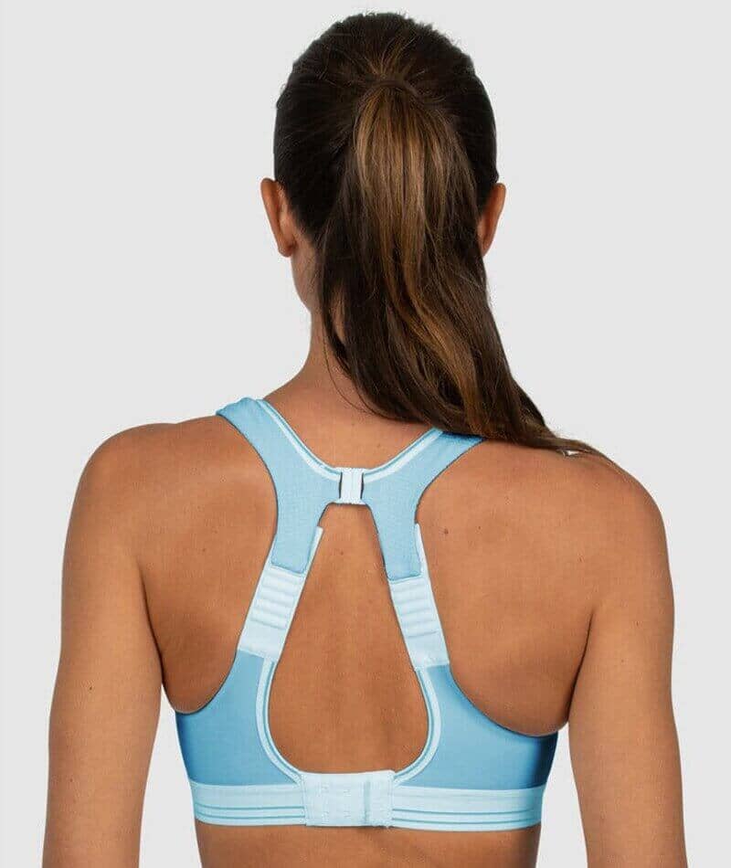 Shock Absorber Ultimate Run Sports Bra - Light Blue - Curvy