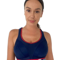 Shock Absorber Ultimate Run Wire-free High Impact Sports Bra - Athletic Navy