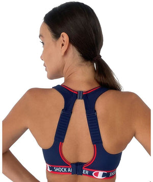 Shock Absorber Ultimate Run Wirefree High Impact Sports Bra - Athletic Navy Bras 