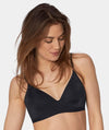 Sloggi WOW Comforrt 2.0 Wirefree Bra - Black Bras