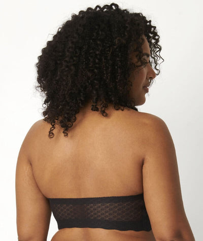 Sloggi ZERO Feel Lace Bandeau - Black Bras