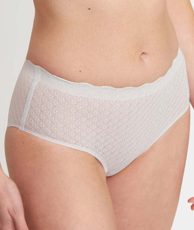 Sloggi ZERO Feel Lace High Waist Brief - Angora Knickers