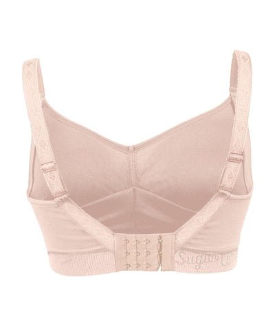 Sugar Candy Fuller Bust Seamless F-HH Cup Nursing Bra - Nude Bras