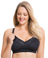 Sugar Candy Lux Fuller Bust Seamless F-HH Cup Nursing Bra - Black Bras