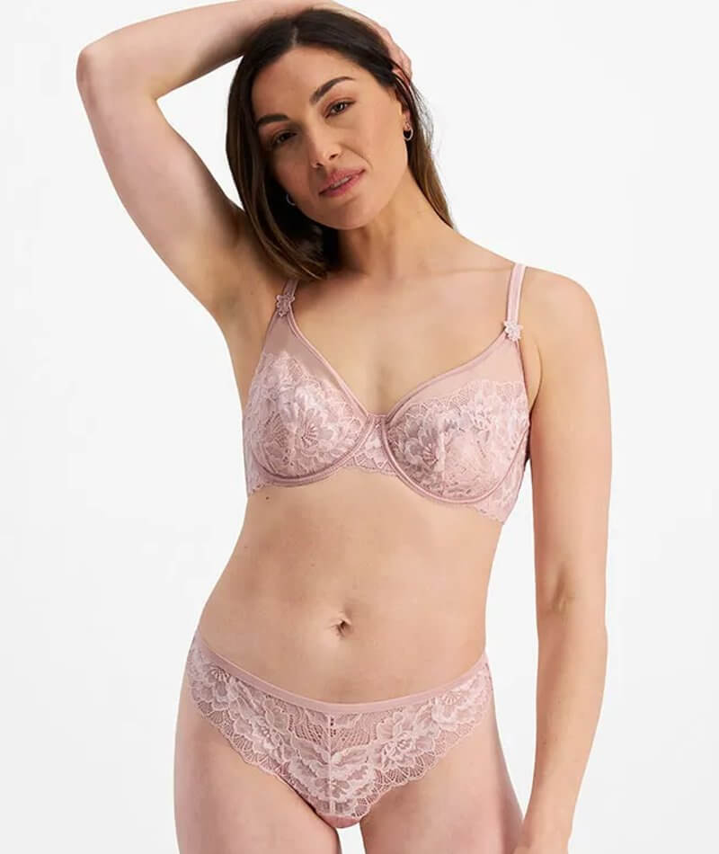 Temple Luxe by Berlei Madeline Full Coverage Underwire Bra - Blush Pink Bras 