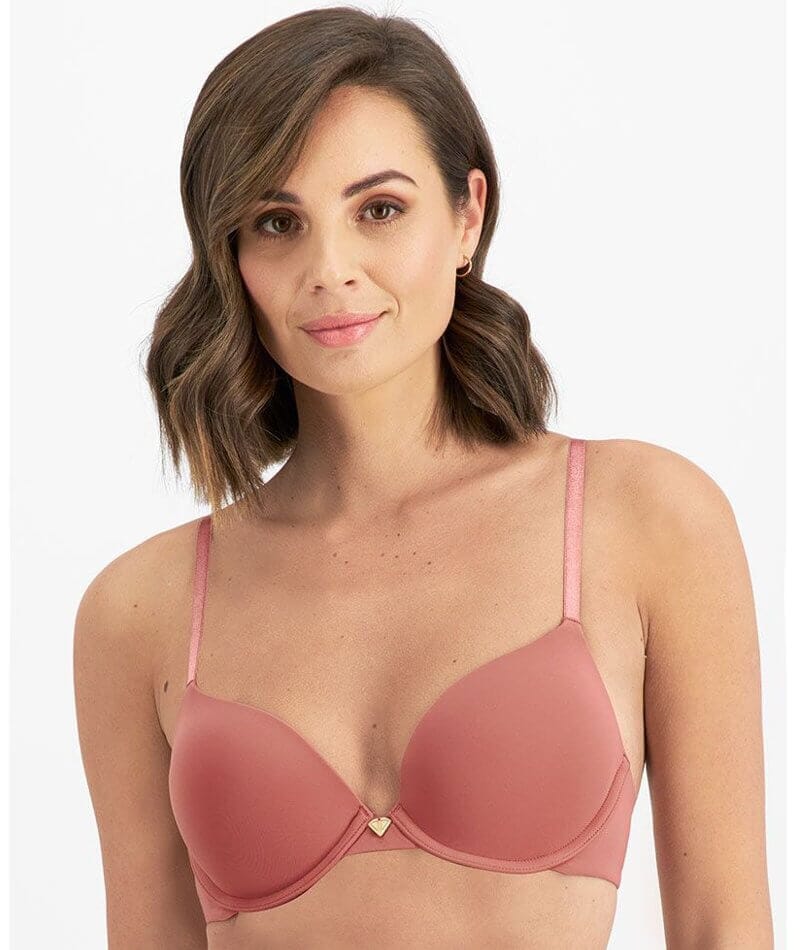 Temple Luxe by Berlei Smooth Level 1 Push Up Bra - Rosey