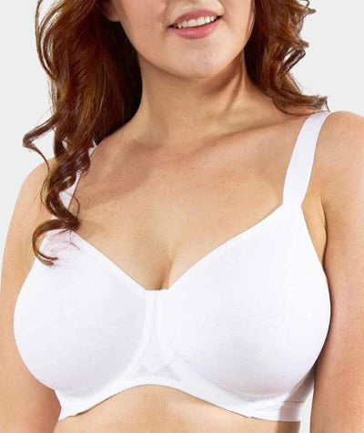 Triumph Airy Sensation Minimizer Bra - White Bras