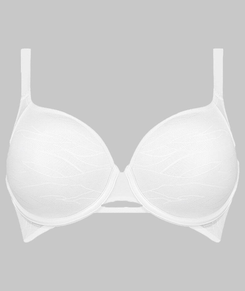 Triumph Airy Sensation Spacer T-Shirt Bra - White Bras 