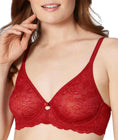 Triumph Amourette Charm Non-Padded Bra - Spicy Red Swatch Image