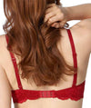 Triumph Amourette Charm Non-Padded Bra - Spicy Red Bras