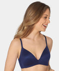 Triumph Body Make-up Soft Touch Padded Wire-free Bra - Navy Swatch Image