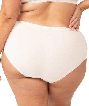 Triumph Cotton & Lace Full Brief - Body Beige Knickers 