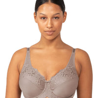 Triumph Embroidered Minimizer Bra - Coffee Sugar