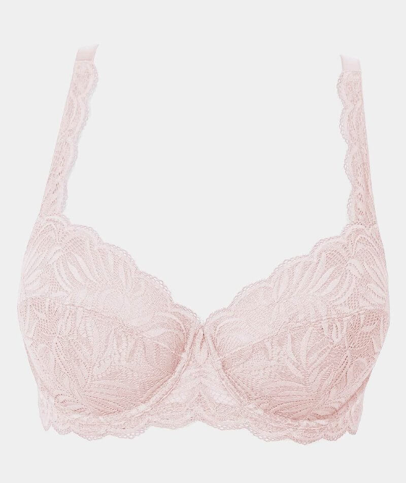 Triumph Essential Lace Balconette Bra - Nude Pink Bras 