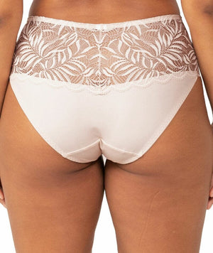 Triumph Essential Lace Maxi Brief - Nude Pink Knickers 