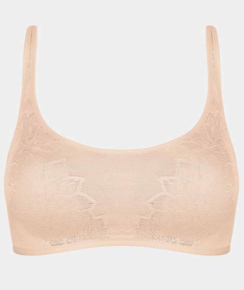 Triumph Fit Smart Padded Wire-free Bra - Light Brown Bras 