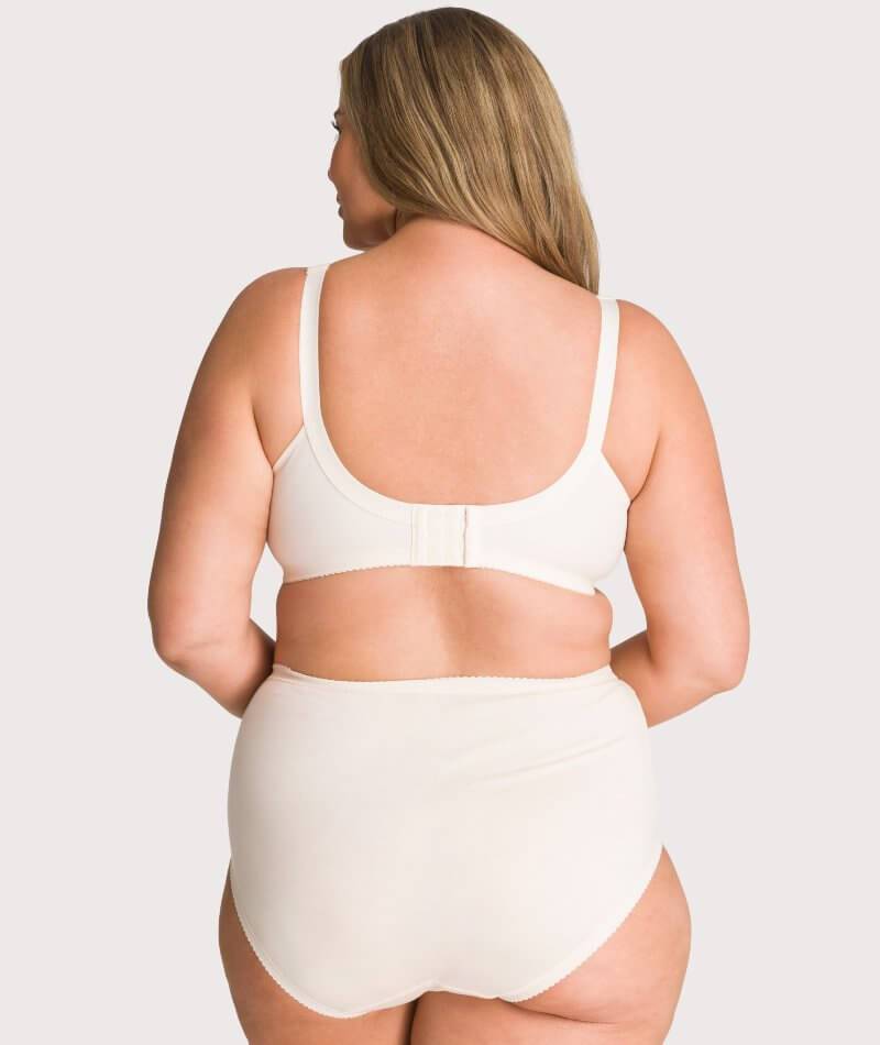 Triumph Kiss of Cotton Wire Free Bra - Fresh Powder Bras 