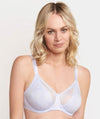 Triumph Lacy Minimizer Bra - Hydrangea Bras